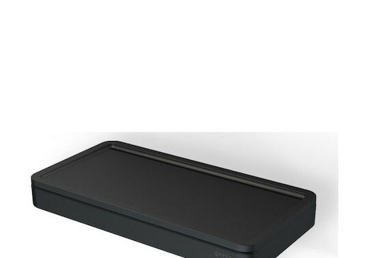 Εταζέρα με σχισμή αποστράγγισης 21 x 10,8 x 2,5 εκ. Black matt 8804-400