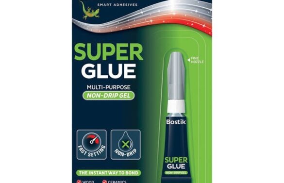 bostik super glue non drip gel 3g